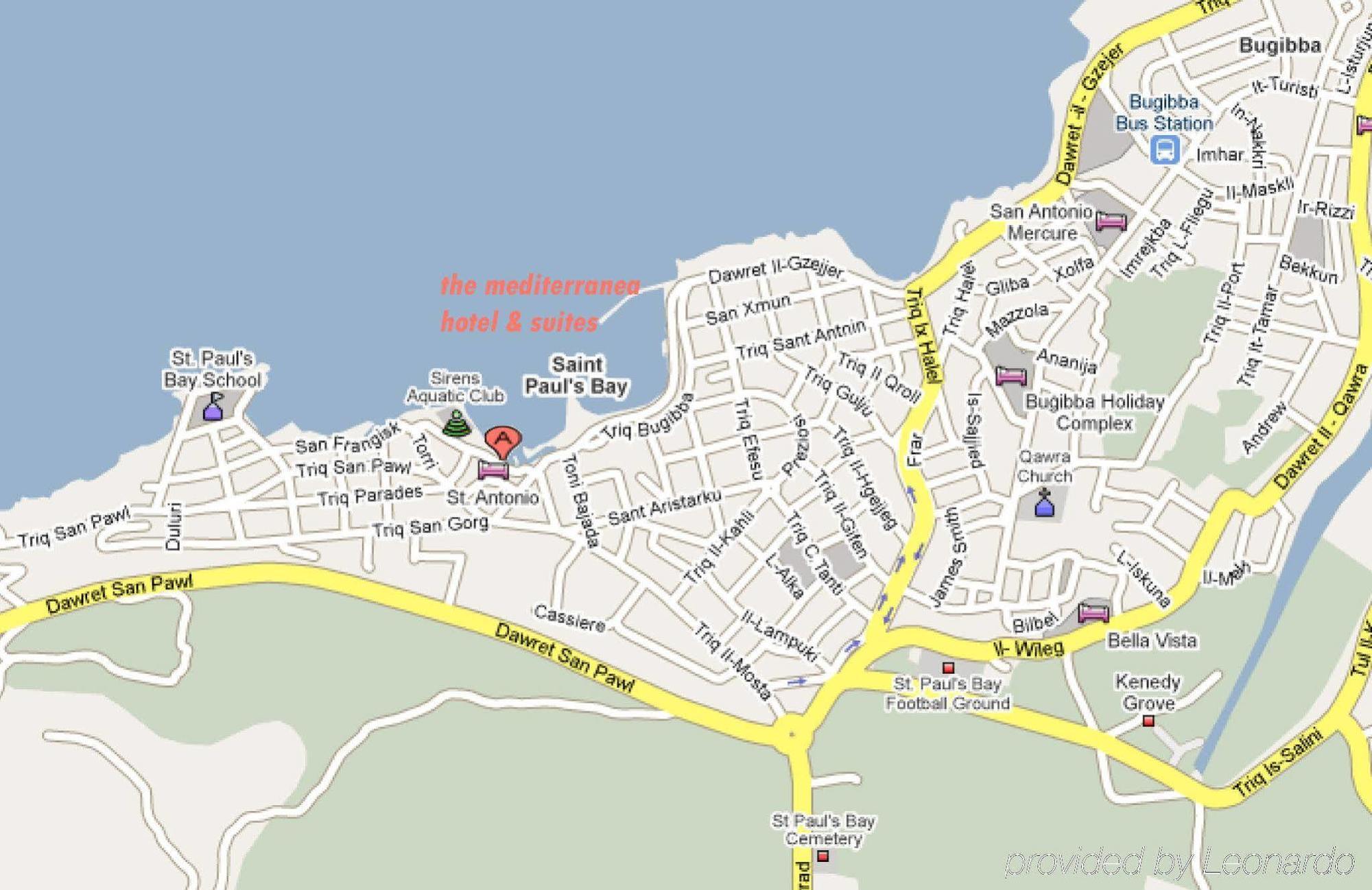 The Mediterranea Hotel & Suites St. Paul's Bay Esterno foto